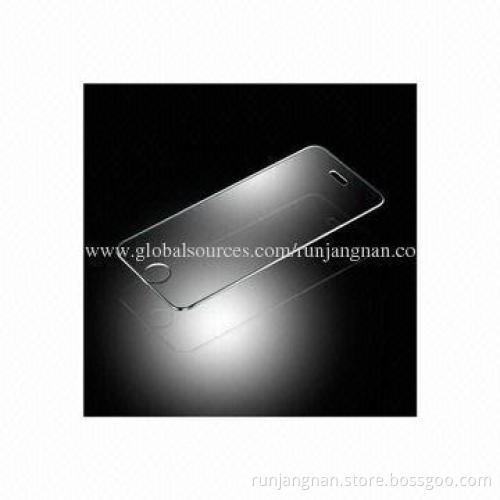 9H Hardness Self-adhesive Anti-shock Tempered Glass Screen Film for iPhone 5/5S, Easy to Install
